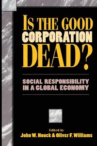 Produktbild: Is the Good Corporation Dead?