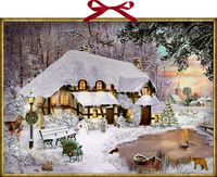 Bild vom Artikel Wandkalender – Winterliches Cottage vom Autor 