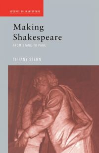 Produktbild: Stern, T: Making Shakespeare