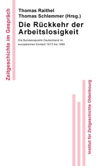 Produktbild: Die R&uuml;ckkehr der Arbeitslosigkeit