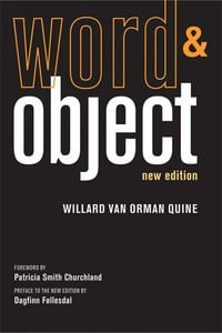 Produktbild: Word and Object, new edition