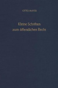 Produktbild: Kleine Schriften zum &ouml;ffentlichen Recht.