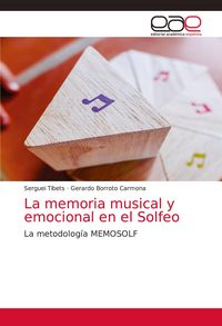 Produktbild: La memoria musical y emocional en el Solfeo