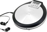 Produktbild: soundmaster CD9220 Tragbarer CD-Player CD, CD-R, CD-RW, MP3 Akku-Ladefunktion Schwarz, Grau