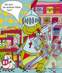 Ein Ritter in der Klasse