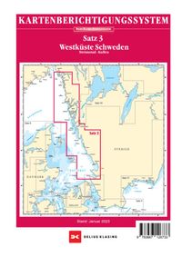 Produktbild: Berichtig. Sportbootktn 3: Westk. Schweden (2023)