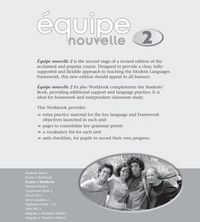 Produktbild: Bourdais, D: Equipe nouvelle: 2: En Plus Workbook