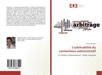 Produktbild: L'arbitrabilit&eacute; du contentieux administratif