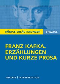 Produktbild: Franz Kafka. Erz&auml;hlungen und kurze Prosa