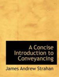 Produktbild: A Concise Introduction to Conveyancing