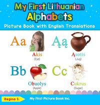 Produktbild: My First Lithuanian Alphabets Picture Book with English Translations