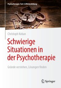 Produktbild: Schwierige Situationen in der Psychotherapie