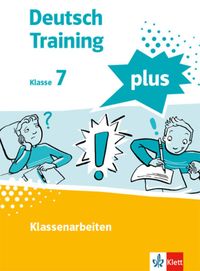 Bild vom Artikel Deutsch Training plus. Klassenarbeiten 7. Schülerarbeitsheft mit Lösungen Klasse 7 vom Autor 