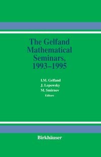 Produktbild: The Gelfand Mathematical Seminars, 1993&ndash;1995