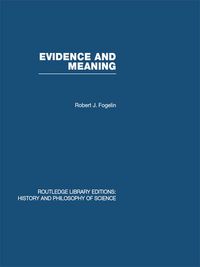 Produktbild: Evidence and Meaning