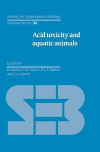 Produktbild: Acid Toxicity and Aquatic Animals