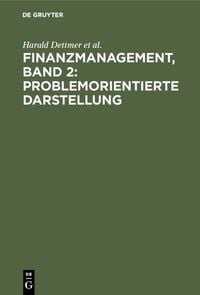 Produktbild: Finanzmanagement, Band 2: Problemorientierte Darstellung