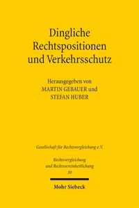Produktbild: Dingliche Rechtspositionen und Verkehrsschutz