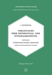 Produktbild: Vorlesungen &uuml;ber Differential- und Integralrechnung