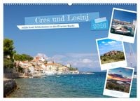 Produktbild: Cres und Losinj, wilde Insel-Sch&ouml;nheiten in der Kvarner Bucht (Wandkalender 2026 DIN A2 quer), CALVENDO Monatskalender