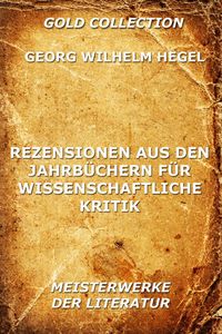Produktbild: Rezensionen aus den Jahrb&uuml;chern f&uuml;r wissenschaftliche Kritik