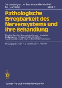 Produktbild: Pathologische Erregbarkeit des Nervensystems und ihre Behandlung