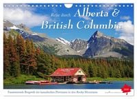Produktbild: Reise durch Alberta und British Columbia (Wandkalender 2026 DIN A4 quer), CALVENDO Monatskalender