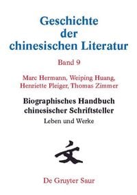 Produktbild: Biographisches Handbuch chinesischer Schriftsteller