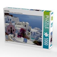 Produktbild: CALVENDO Puzzle SANTORINI | 1000 Teile Lege-Gr&ouml;&szlig;e 64x48cm Foto-Puzzle f&uuml;r gl&uuml;ckliche Stunden