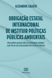 Produktbild: Obriga&ccedil;&atilde;o estatal internacional de instituir pol&iacute;ticas p&uacute;blicas ambientais