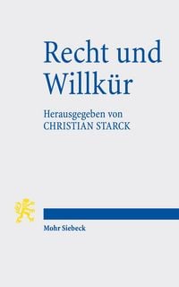 Produktbild: Recht und Willk&uuml;r