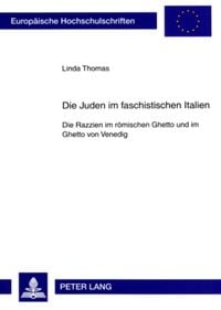 Produktbild: Die Juden im faschistischen Italien