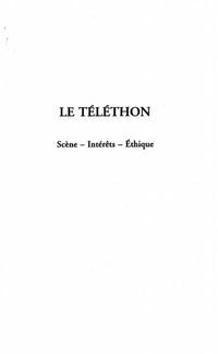 Produktbild: Le Telethon