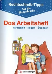 Produktbild: Rechtschreib-Tipps f&uuml;r die Hosentasche &ndash; Das Arbeitsheft