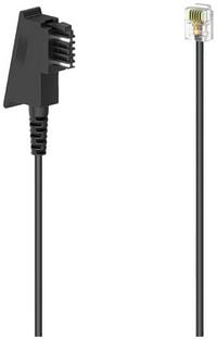 Produktbild: Hama Telefon (analog) Anschlusskabel [1x TST-Stecker - 1x RJ12-Stecker 6p6c] 3m Schwarz