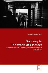 Produktbild: Baltzer-Jaray, K: Doorway to The World of Essences