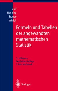 Produktbild: Formeln und Tabellen der angewandten mathematischen Statistik