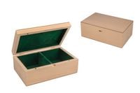 Produktbild: Schachfigurenbox, Buche, 225 x 142 x 83 mm