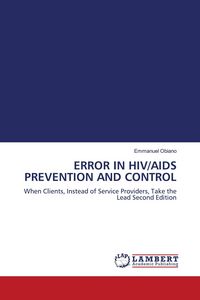 Produktbild: Error in Hiv/aids Prevention and Control