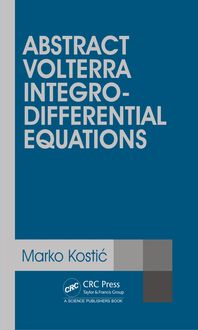 Produktbild: Abstract Volterra Integro-Differential Equations