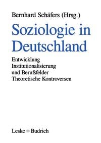Produktbild: Soziologie in Deutschland