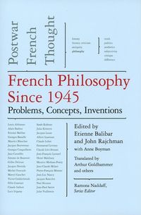 Produktbild: French Philosophy Since 1945