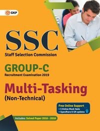 Produktbild: SSC 2019 Group C Multi-Tasking (Non Technical) - Guide