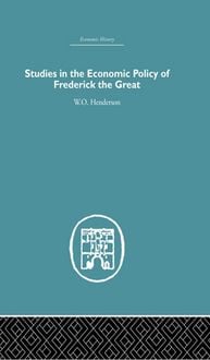 Produktbild: Studies in the Economic Policy of Frederick the Great