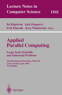 Produktbild: Applied Parallel Computing. Large Scale Scientific and Industrial Problems