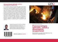Produktbild: Psicosociolog&iacute;a aplicada, salud y desempe&ntilde;o ocupacional