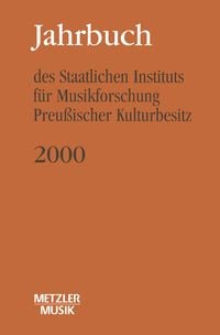Produktbild: Jahrbuch des Staatlichen Instituts f&uuml;r Musikforschung (SIM) Preu&szlig;ischer Kulturbesitz