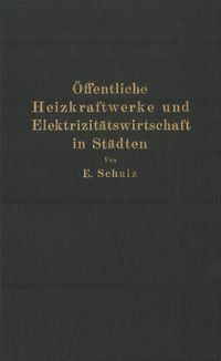Produktbild: &Ouml;ffentliche Heizkraftwerke und Elektrizit&auml;tswirtschaft in St&auml;dten