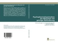 Produktbild: Psychopharmakapr&auml;valenz bei Menschen mit geistiger Behinderung