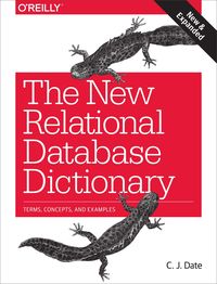 Produktbild: The New Relational Database Dictionary